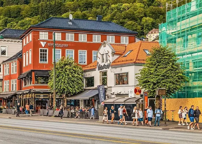 Dinbnb I Explore Bergen! I 650m To Bryggen I Easy Check-in Lägenhet Bergen